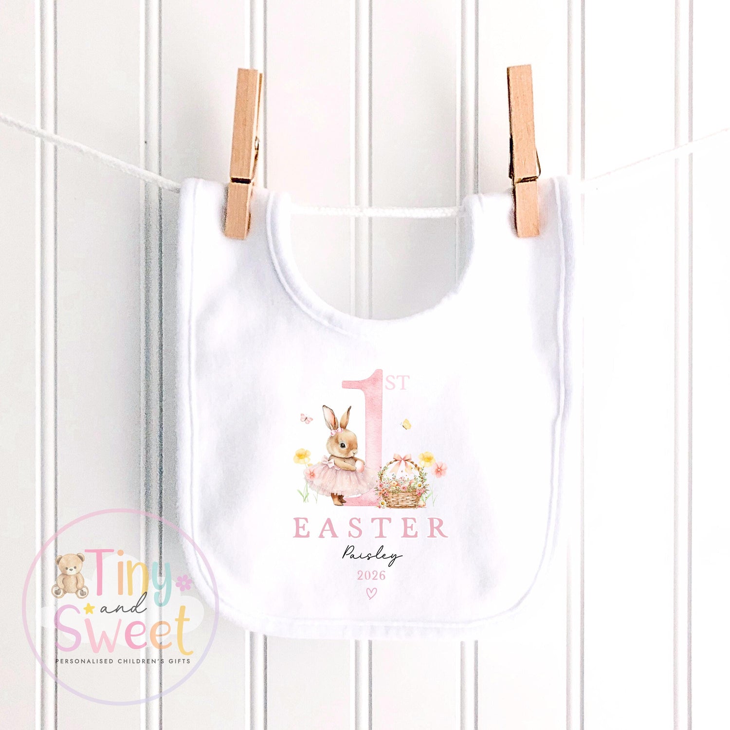 Easter Babygrow, Easter Sleepsuit, My 1st Easter, My First Easter, Babies first Easter sleepsuit, Easter baby outfit, New baby gift