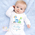 Personalised Happy 1st Birthday As My Daddy Dinosaurs T Shirt/Sleepsuit