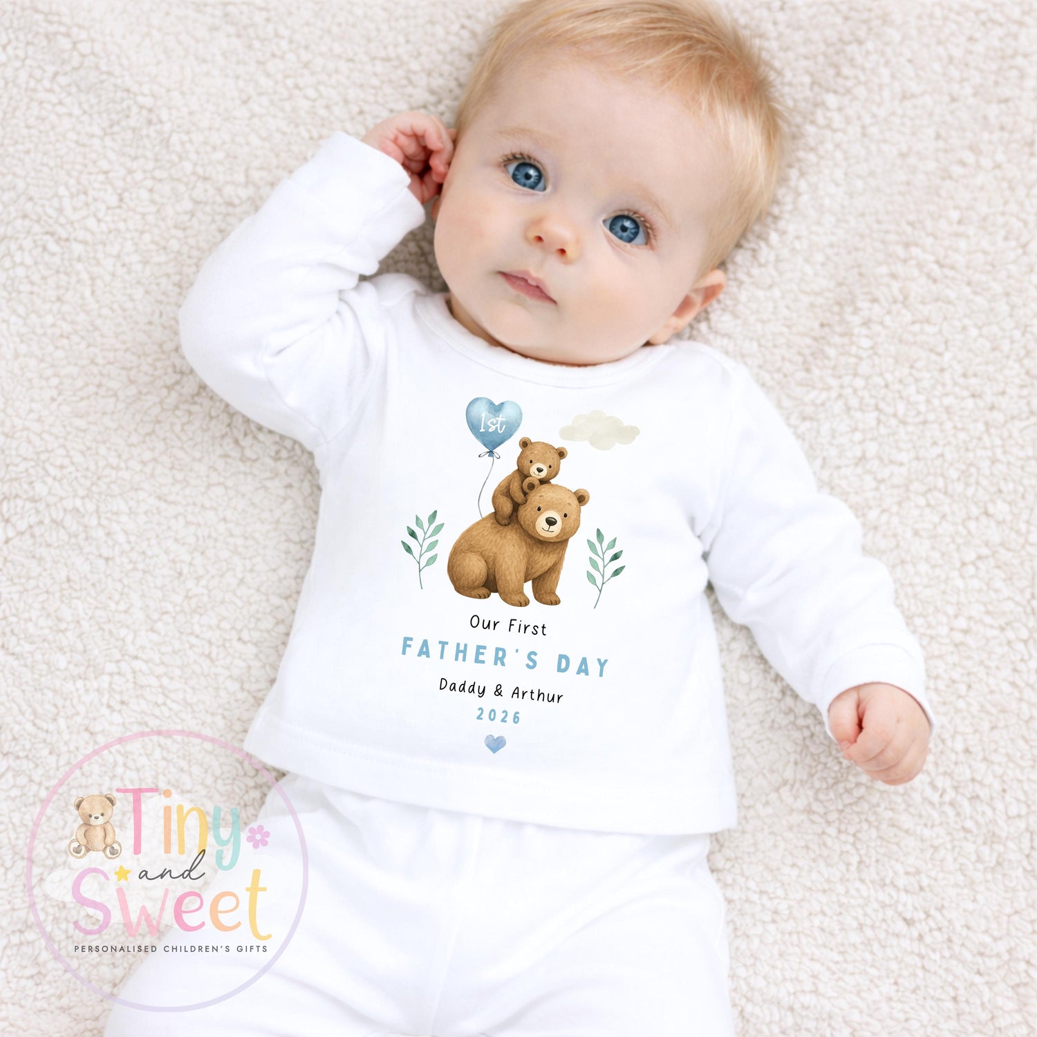 Fathers Day T Shirt, Bears 1st Fathers Day As My Daddy, New Dad Gift, Fathers Day, 1st Fathers Day Babygrow, Sleepsuit Babygrow Bodysuit