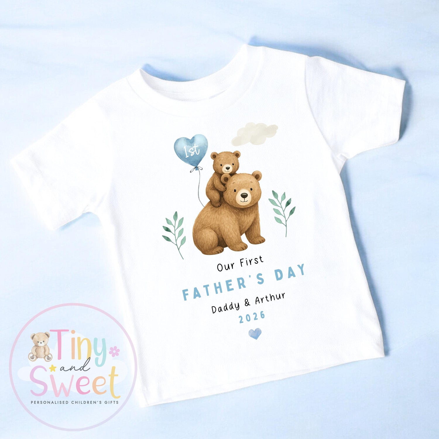 Fathers Day T Shirt, Bears 1st Fathers Day As My Daddy, New Dad Gift, Fathers Day, 1st Fathers Day Babygrow, Sleepsuit Babygrow Bodysuit