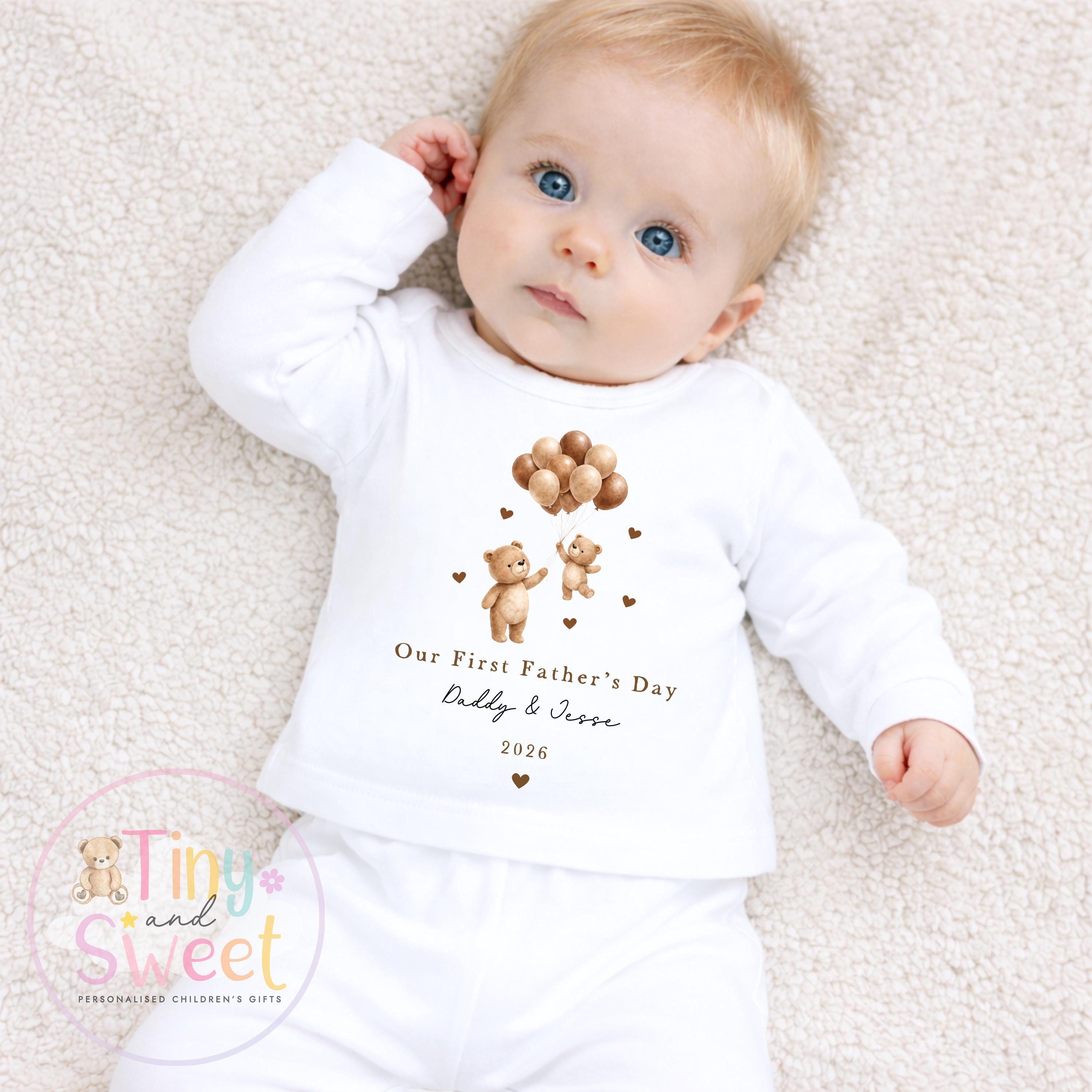 Fathers Day T Shirt, 1st Fathers Day As My Daddy, New Dad Gift, Fathers Day, 1st Fathers Day Babygrow, Sleepsuit Babygrow Bodysuit, Dad