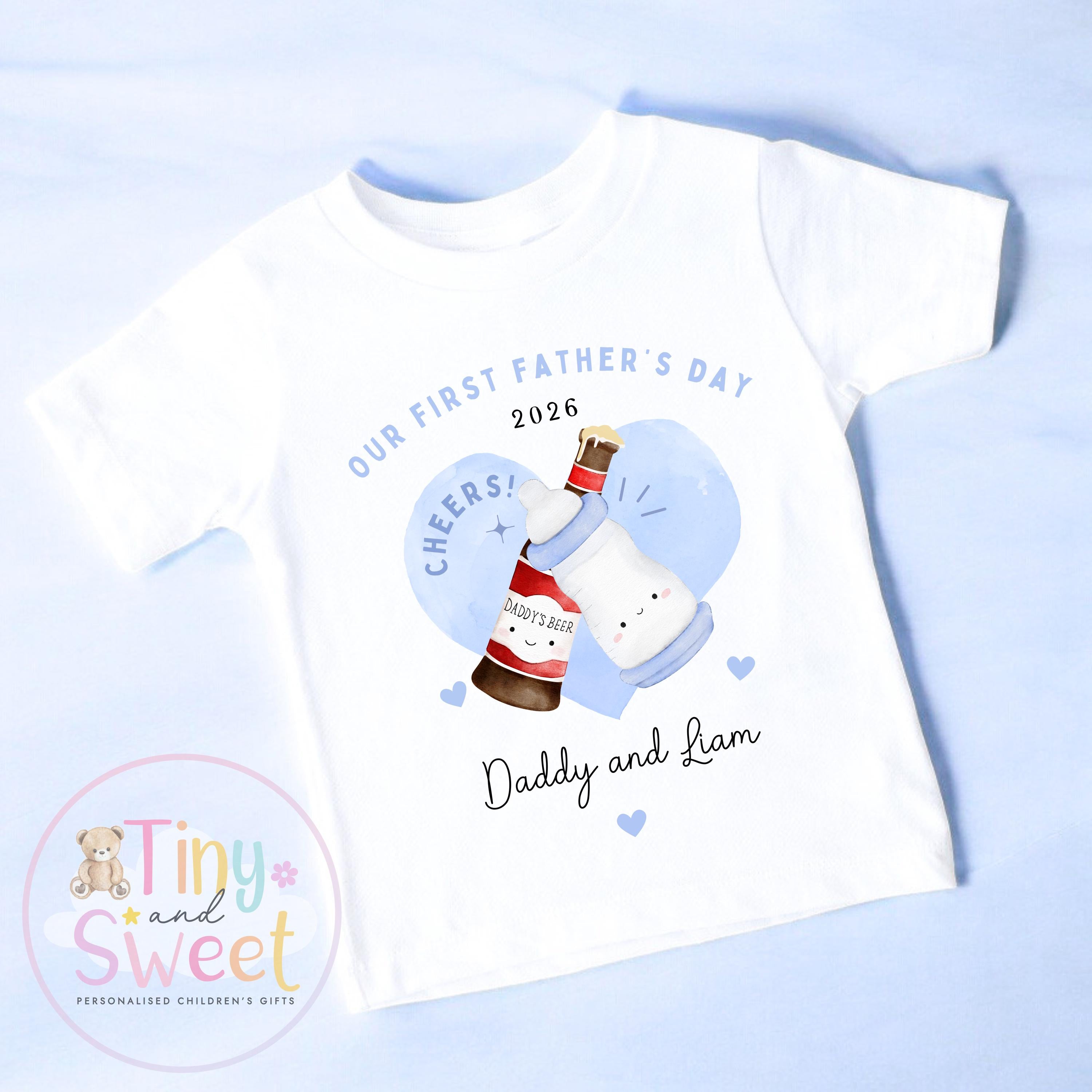 First Father’s Day Baby Sleepsuit, 1st Father’s Day as My Daddy Babygrow, New Dad Gift, Father’s Day Bodysuit, Baby Outfit