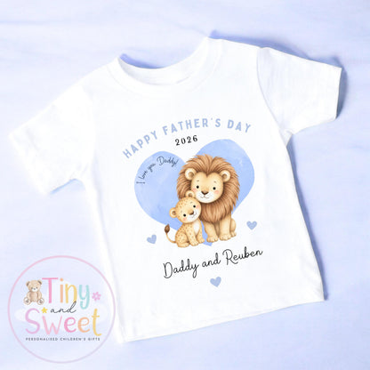 Fathers Day T Shirt, New Dad Gift, Fathers Day Surprise, Fathers day Toddler Present, 100% Cotton Fathers Day Top, Cute Tee