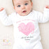 First Father’s Day Baby Sleepsuit, 1st Father’s Day as My Daddy Babygrow, New Dad Gift, Father’s Day Bodysuit, Baby Outfit