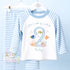 Blue Under The Sea Ocean Tropical Personalised Birthday Pyjamas, When i wake up i will be .. - 100% Cotton