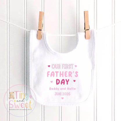 First Father’s Day Baby Sleepsuit, 1st Father’s Day as My Daddy Babygrow, New Dad Gift, Father’s Day Bodysuit, Baby Outfit