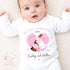 First Father’s Day Baby Sleepsuit, 1st Father’s Day as My Daddy Babygrow, New Dad Gift, Father’s Day Bodysuit, Baby Outfit