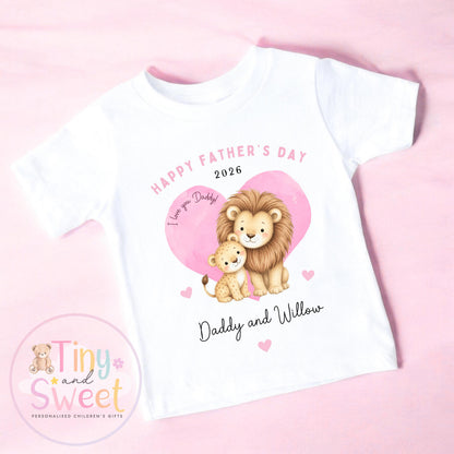Fathers Day T Shirt, New Dad Gift, Fathers Day Surprise, Fathers day Toddler Present, 100% Cotton Fathers Day Top, Cute Tee