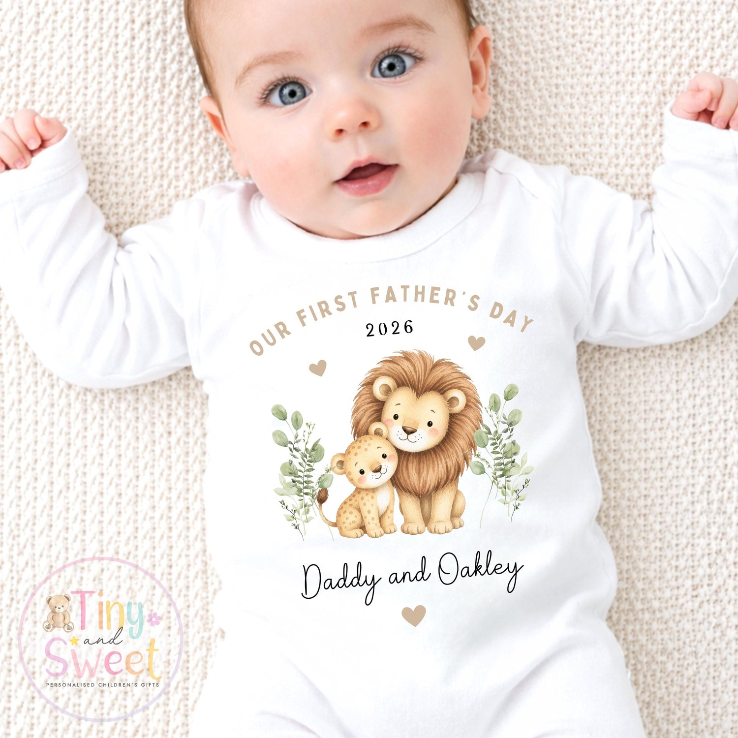First Father’s Day Baby Sleepsuit, 1st Father’s Day as My Daddy Babygrow, New Dad Gift, Father’s Day Bodysuit, Baby Outfit