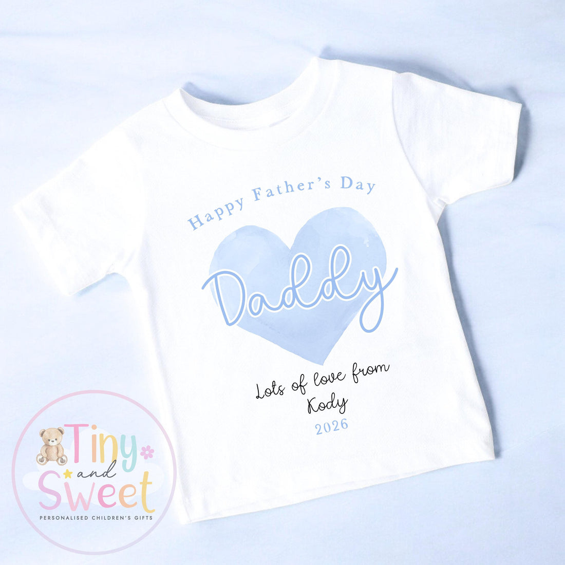 Fathers Day T Shirt, New Dad Gift, Fathers Day Surprise, Fathers day Toddler Present, 100% Cotton Fathers Day Top, Cute Tee