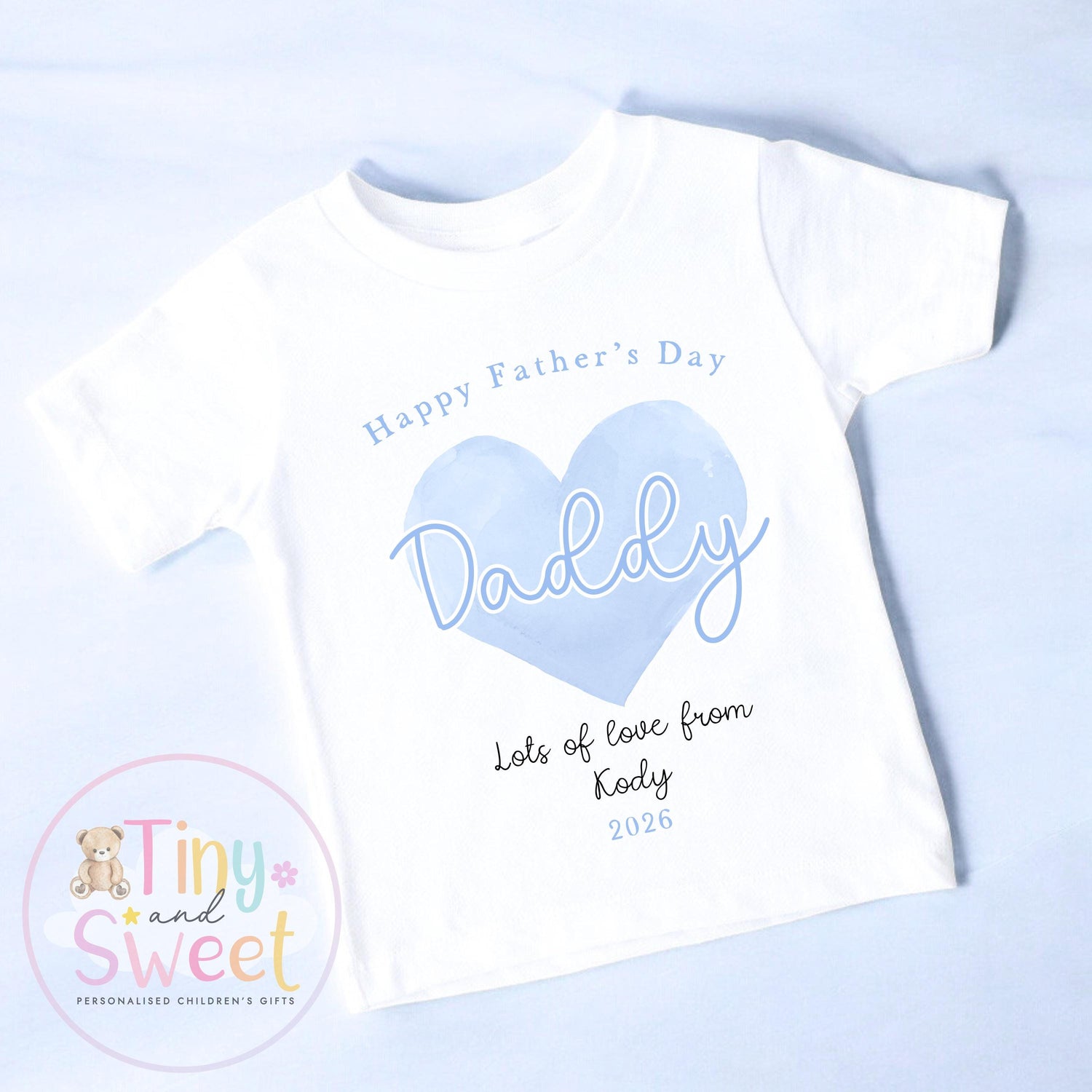 Fathers Day T Shirt, New Dad Gift, Fathers Day Surprise, Fathers day Toddler Present, 100% Cotton Fathers Day Top, Cute Tee