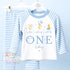 Personalised Blue Duck Birthday Pyjamas, Any Age, When I Wake Up Birthday Pjs, Boys Birthday Eve Outfit, 1st 2nd 3rd 4th