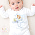 Personalised My First Flight Sleepsuit, First Time Flyer Bodysuit, 1st Holiday Babygrow, Babies First Holiday, First Time Flyer