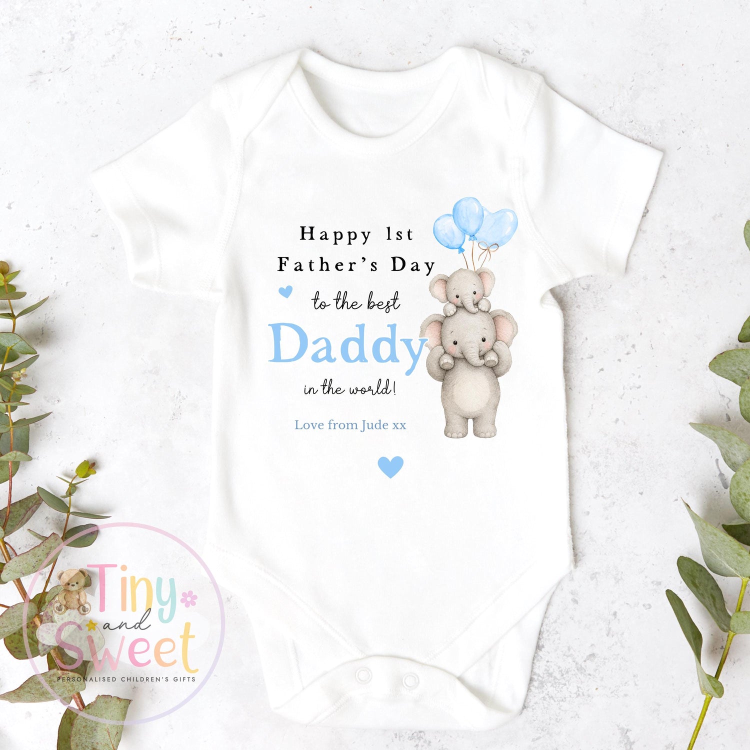 Fathers Day Sleepsuit, 1st Fathers Day as My Daddy, New Dad Gift, Fathers Day, Dad, Sleepsuit Babygrow Bodysuit Dada Babybgrow