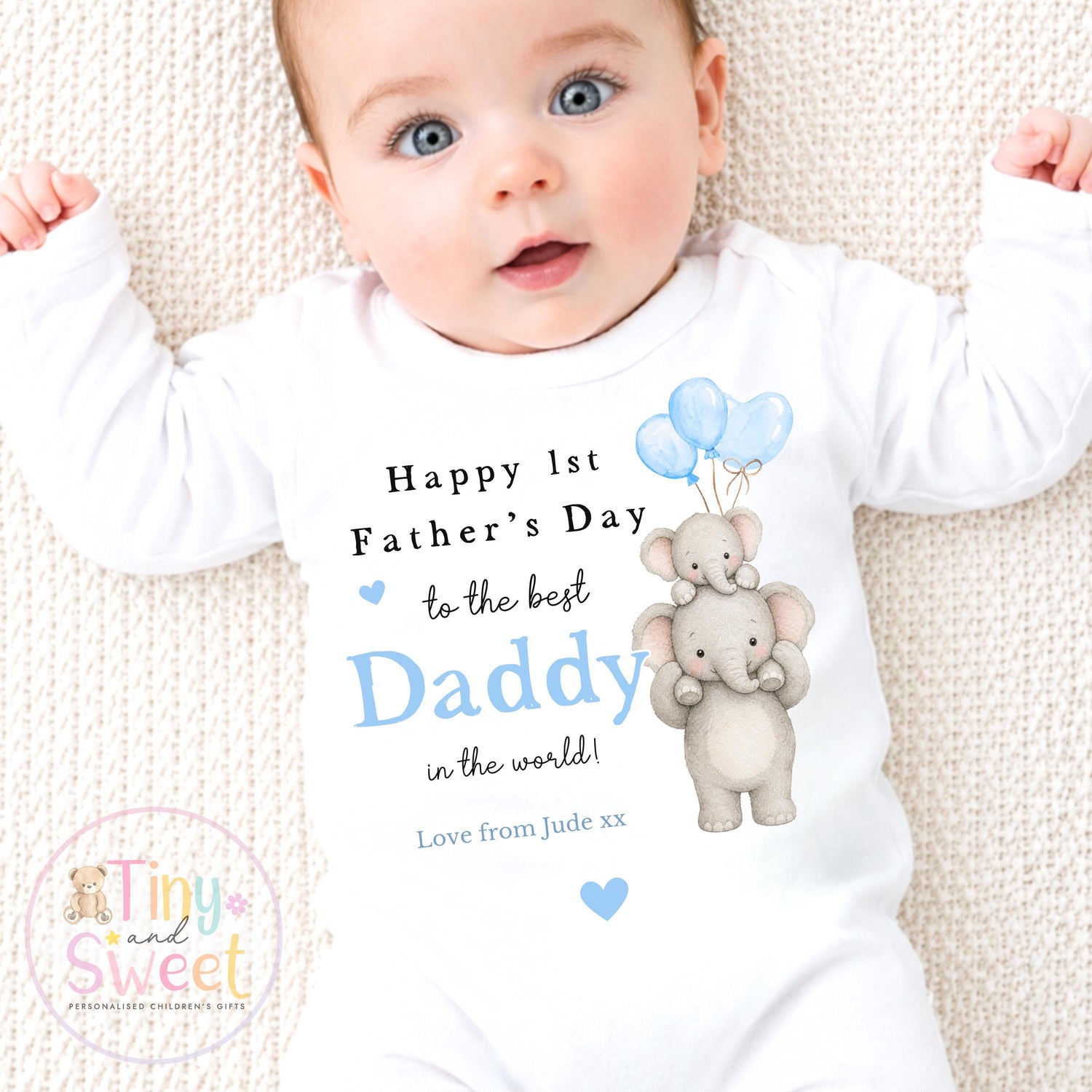 Fathers Day Sleepsuit, 1st Fathers Day as My Daddy, New Dad Gift, Fathers Day, Dad, Sleepsuit Babygrow Bodysuit Dada Babybgrow