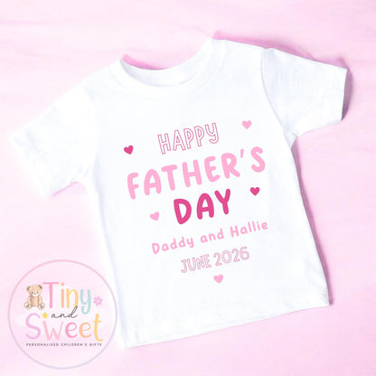 Fathers Day T Shirt, Fathers Day Toddler, New Dad Gift, Fathers Day Gift, 1st Fathers Day, Fathers Day Surprise, Fathers day Present
