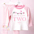 Personalised Pink Racing Birthday Pyjamas, Any Age, When I Wake Up Birthday Pjs, Girls Birthday Eve Outfit, 1st 2nd 3rd 4th