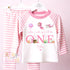 Personalised Pink Under The Sea Birthday Pyjamas, Ocean, Any Age, When I Wake Up Birthday Pjs, Girls Birthday Eve Outfit, 1st 2nd 3rd 4th