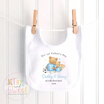 First Father’s Day Football Baby T Shirt, 1st Father’s Day as My Daddy Babygrow, New Dad Gift, Father’s Day Bodysuit, Baby Outfit
