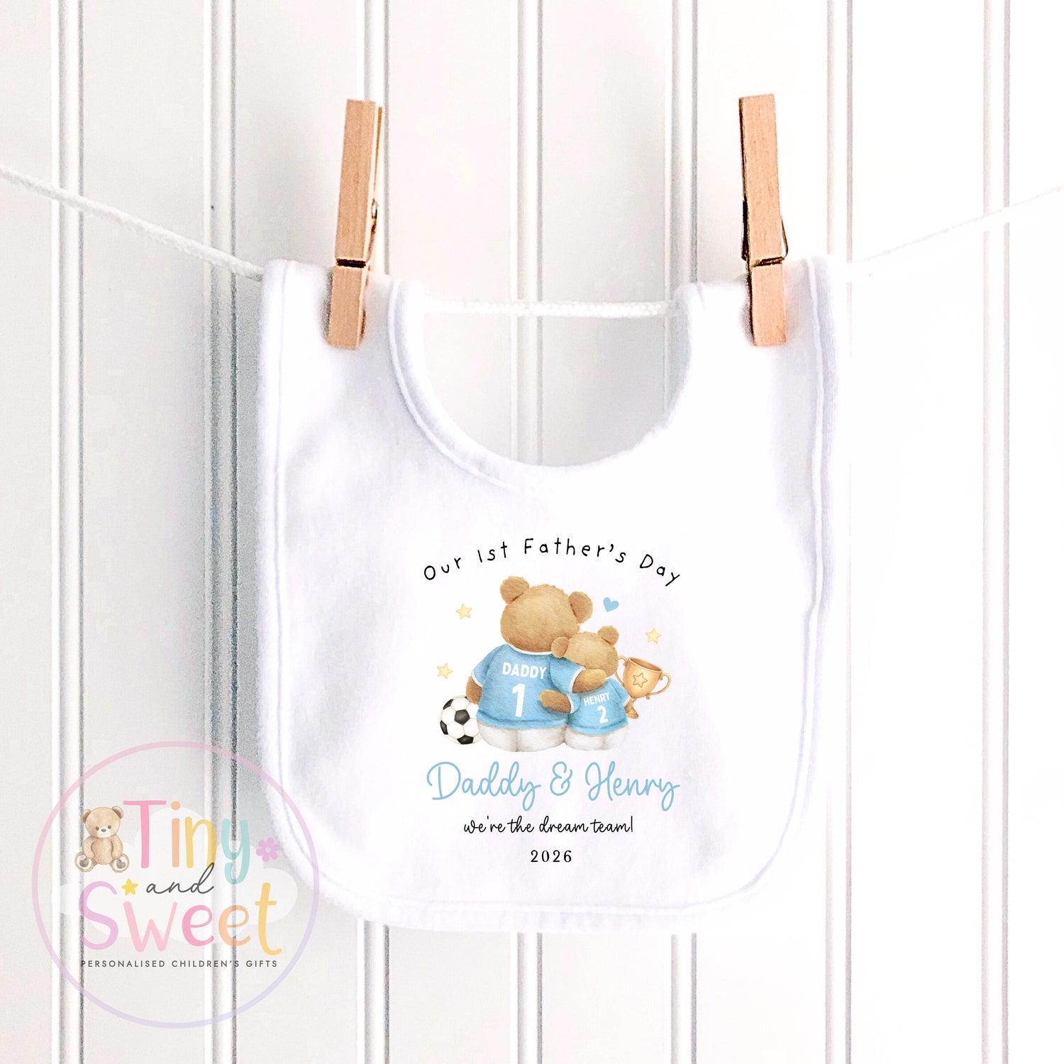 First Father’s Day Football Baby Sleepsuit, 1st Father’s Day as My Daddy Babygrow, New Dad Gift, Father’s Day Bodysuit, Baby Outfit