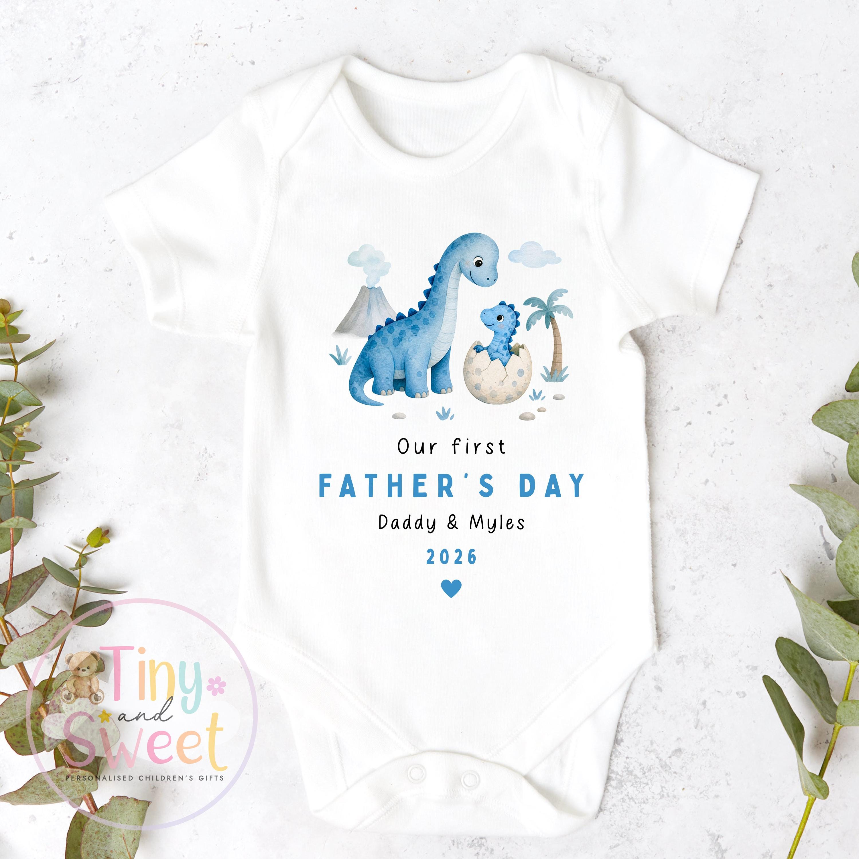 Fathers Day Sleepsuit, 1st Fathers Day as My Daddy, New Dad Gift, Fathers Day, Dad, Sleepsuit Babygrow Bodysuit Dada Babybgrow
