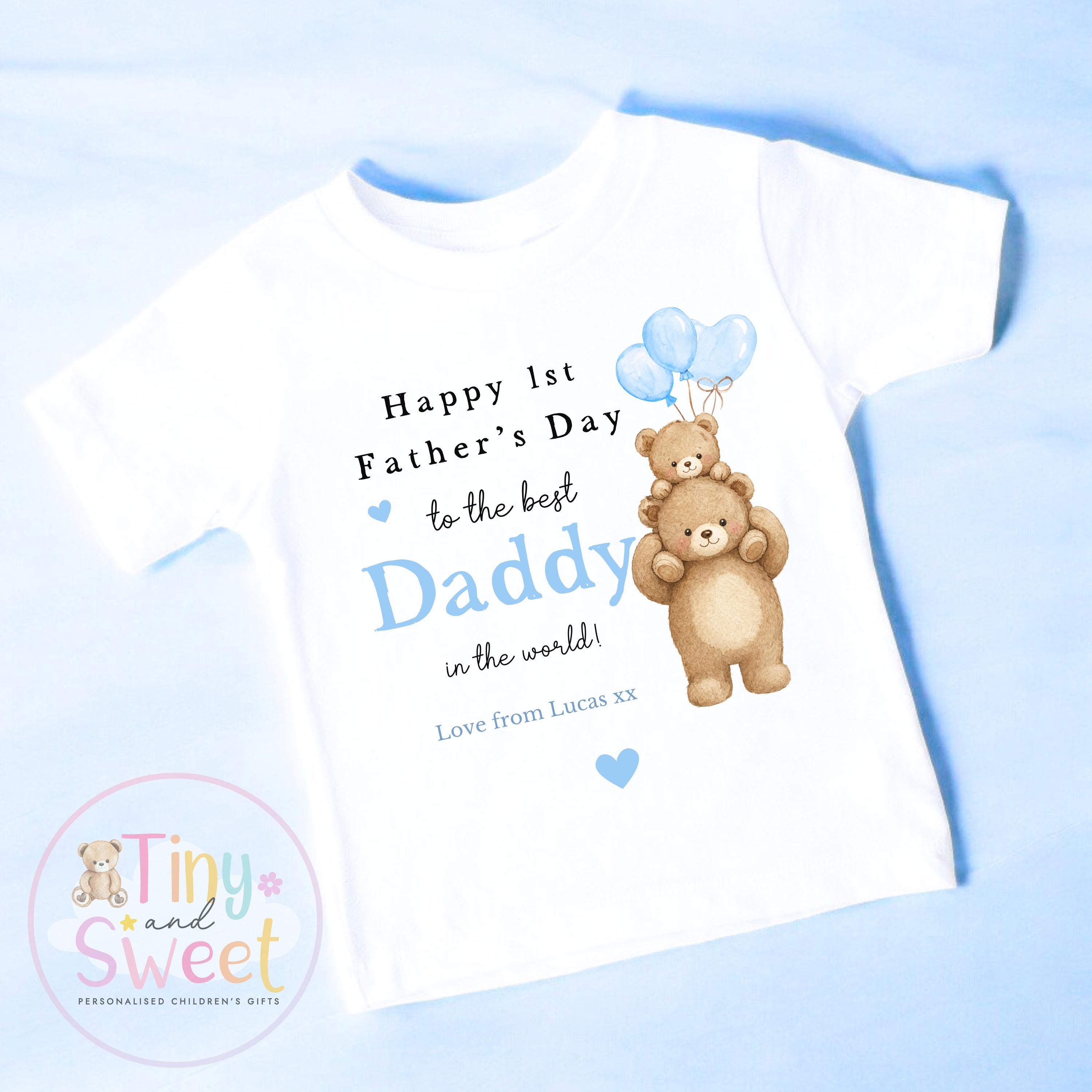 Fathers Day Sleepsuit, 1st Fathers Day as My Daddy, New Dad Gift, Fathers Day, Dad, Sleepsuit Babygrow Bodysuit Dada Babybgrow