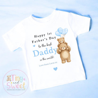 Fathers Day Sleepsuit, 1st Fathers Day as My Daddy, New Dad Gift, Fathers Day, Dad, Sleepsuit Babygrow Bodysuit Dada Babybgrow