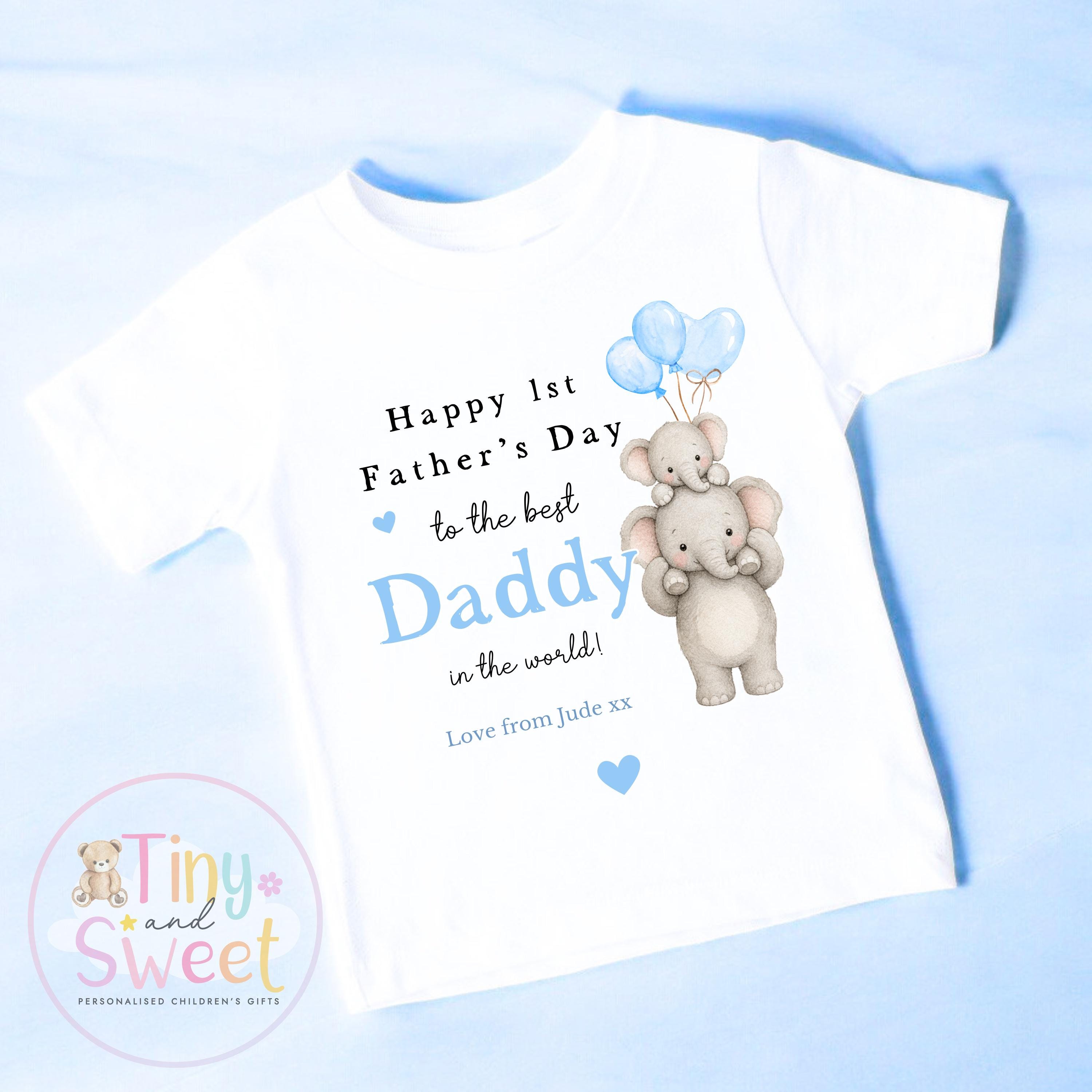 Fathers Day Sleepsuit, 1st Fathers Day as My Daddy, New Dad Gift, Fathers Day, Dad, Sleepsuit Babygrow Bodysuit Dada Babybgrow