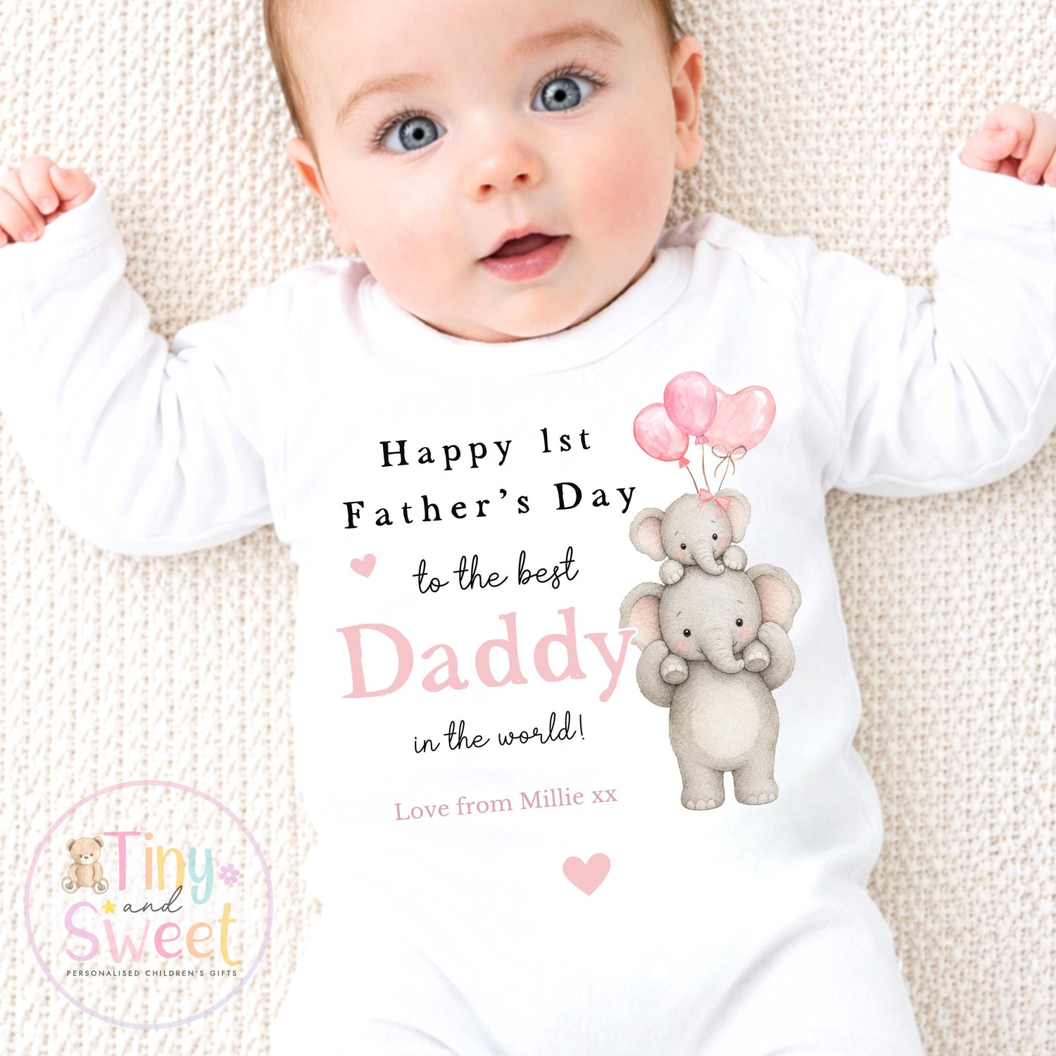 Fathers Day Sleepsuit, 1st Fathers Day as My Daddy, New Dad Gift, Fathers Day, Dad, Sleepsuit Babygrow Bodysuit Dada Babybgrow