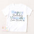 Personalised Mummy Birthday T-Shirt: Perfect Gift for New Mums, 1st Celebration, Toddler Tee