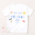 My First Holiday T-Shirt, Personalised Baby Travel Outfit, Baby’s First Holiday Shirt, Cute Summer Travel Outfit, My First Holiday Design