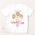 My First World Cup 2026 Baby & Toddler T-Shirt, Personalised England Kids Football Shirt, Gift For England World Cup, England Fan