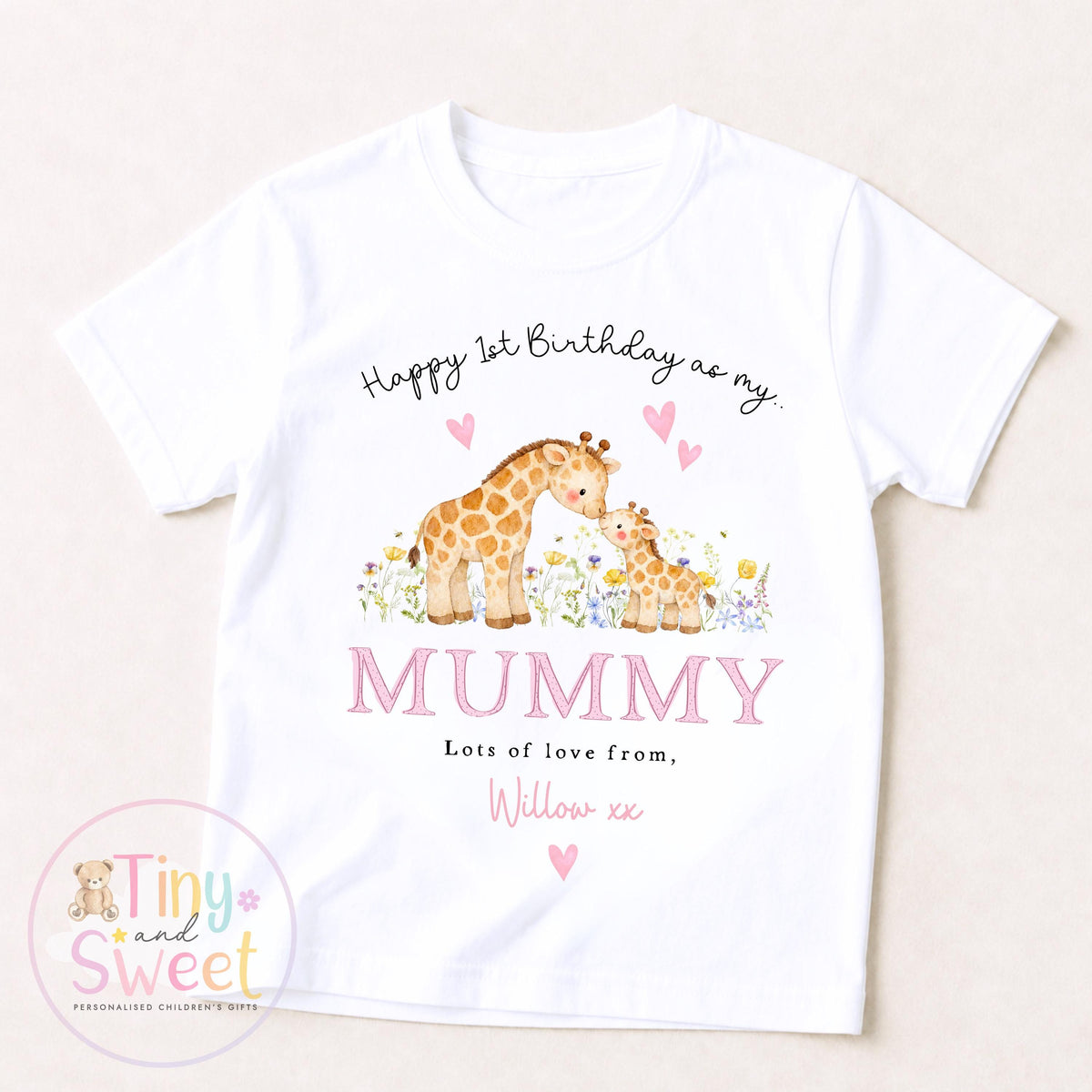 Happy Birthday Mummy Sleepsuit, Mummy birthday Gift, New Mum Gift, Mummys birthday, 1st birthday as my Mummy, Toddler Mummy Birthday Tee