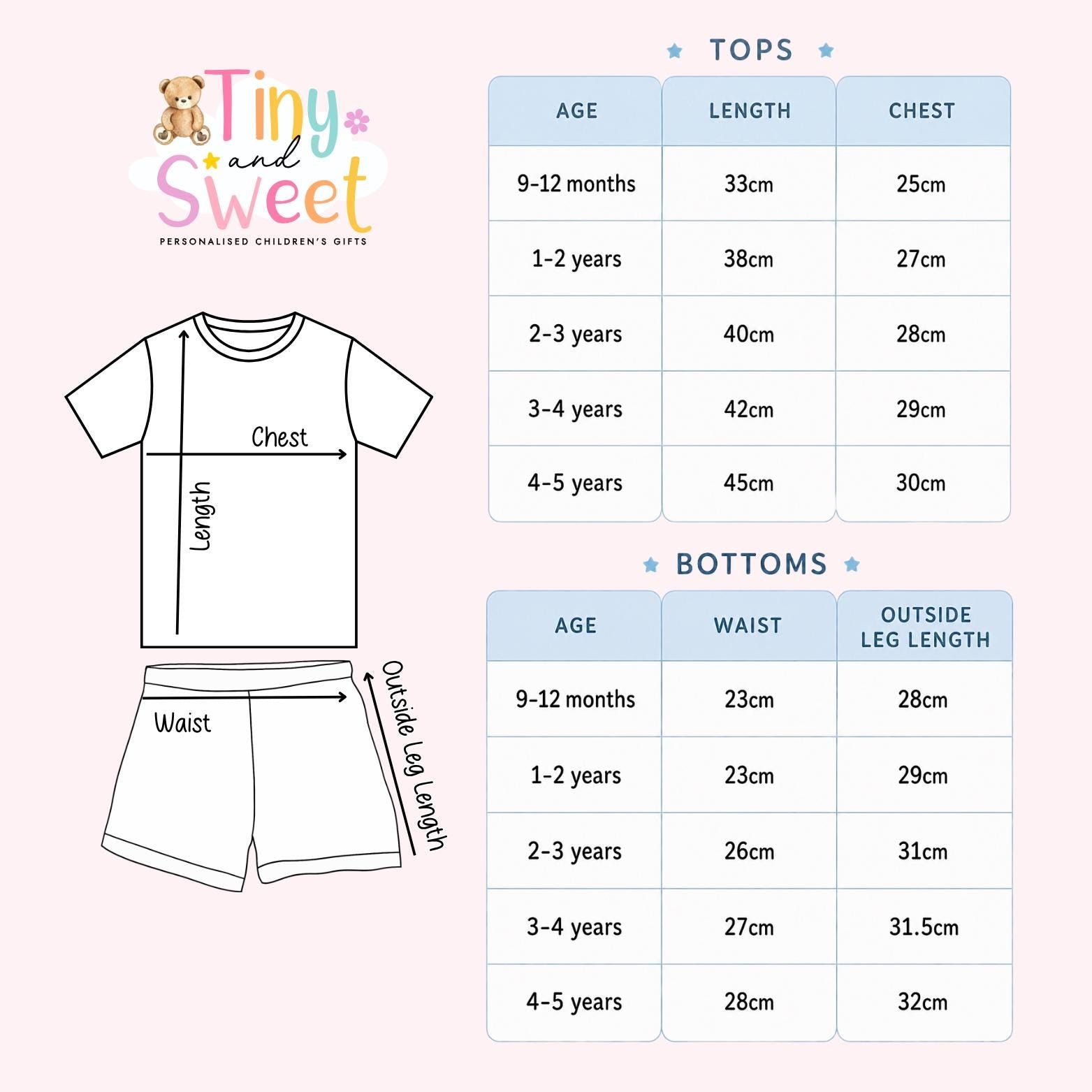 Personalised Starting School Shorts &amp; T-shirt Set, Girls or Boys Big School Cotton Clothing Set, Tight-fitting, Starting School Morning Set