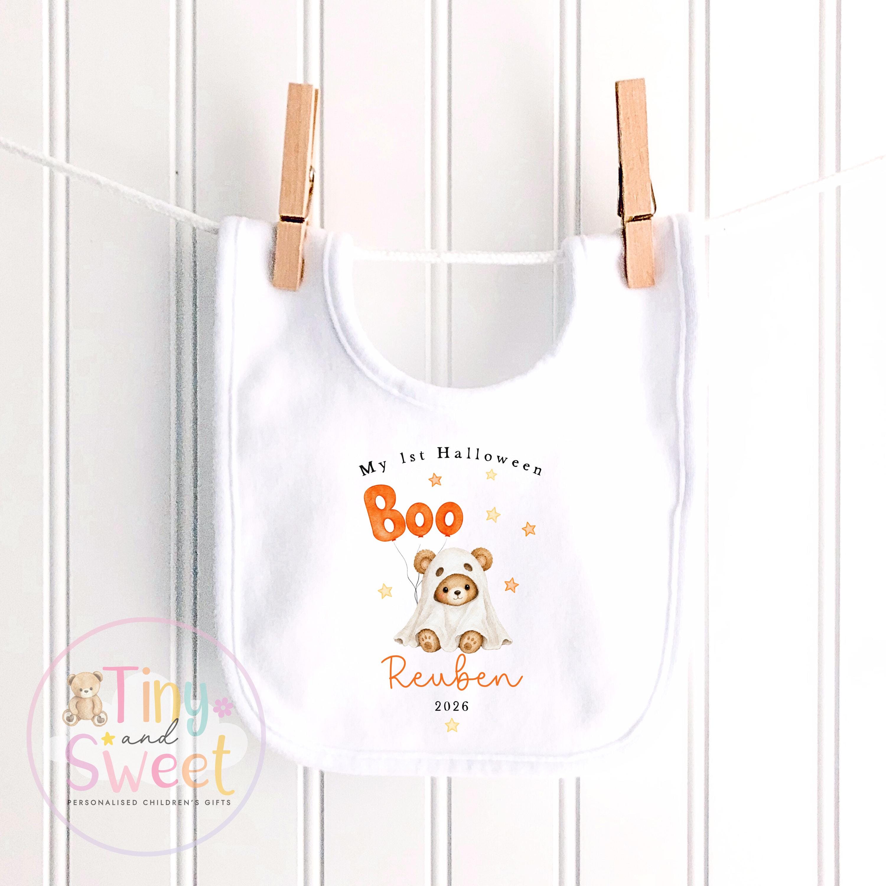 First Halloween Sleepsuit, Baby 1st Halloween Gift Idea, 1st Halloween Babygrow, Halloween Outfit for baby, Halloween costume