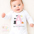 Personalised My First Halloween Sleepsuit – First Halloween –Baby’s 1st Halloween Outfit with Name – Custom Baby Grow – Halloween Baby Gift