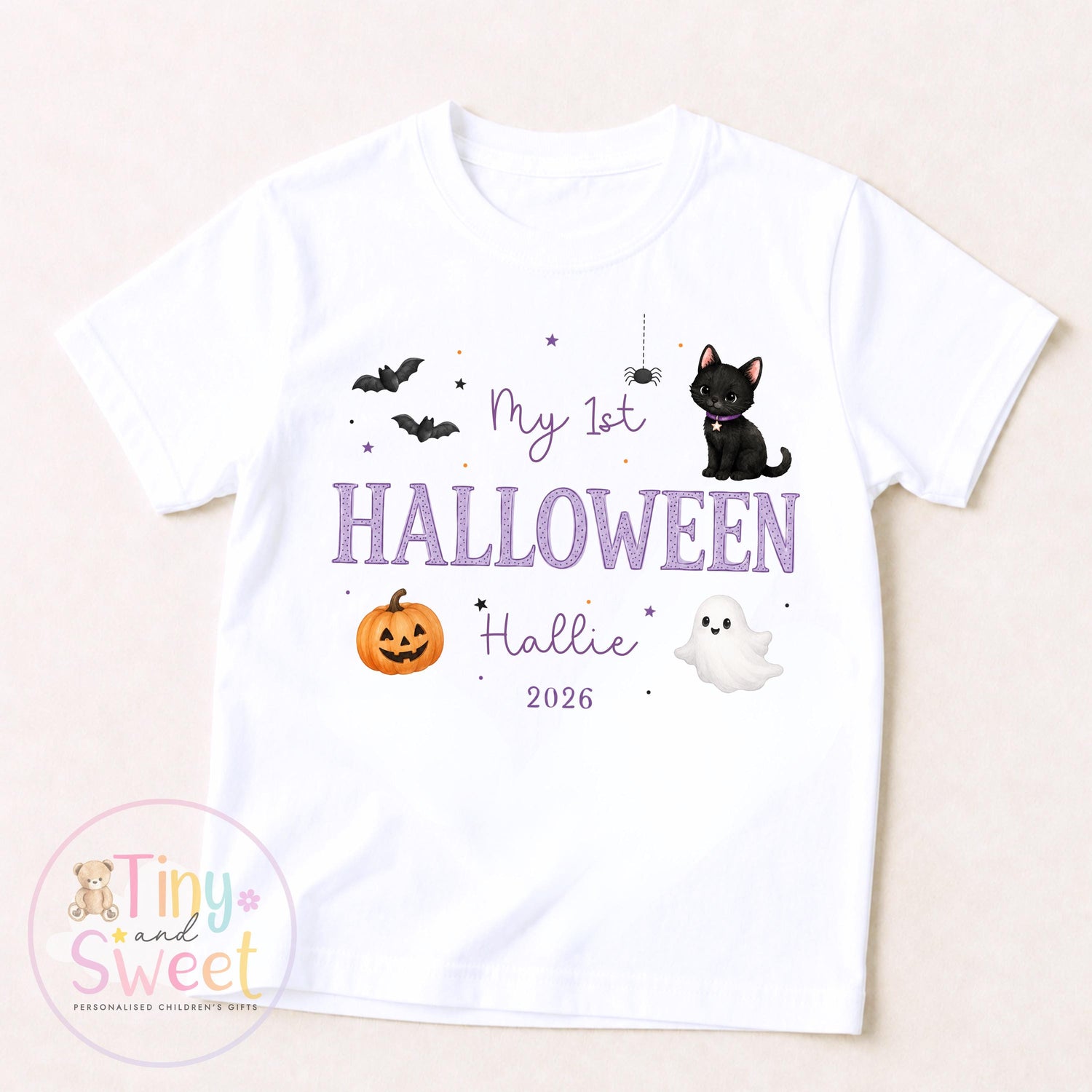First Halloween Sleepsuit, Baby 1st Halloween Gift Idea, 1st Halloween Babygrow, Halloween Outfit for baby, Halloween costume