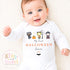 Personalised My First Halloween Sleepsuit, Cute Ghosts, 1st Halloween, Spooky Season, First Boo, Boo Box