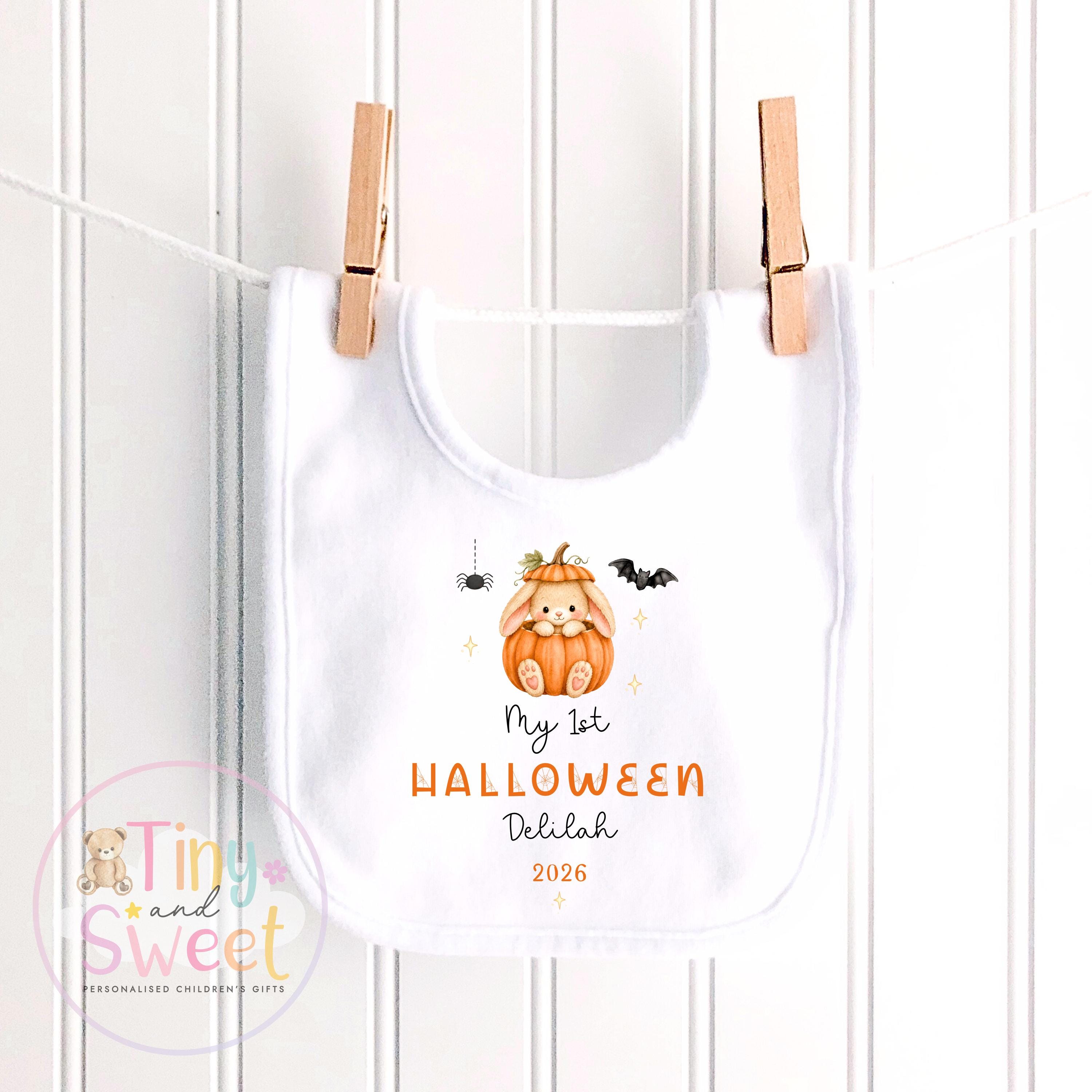 First Halloween Sleepsuit, Baby 1st Halloween Gift Idea, 1st Halloween Babygrow, Halloween Outfit for baby, Halloween costume