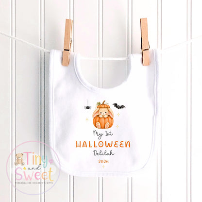 First Halloween Sleepsuit, Baby 1st Halloween Gift Idea, 1st Halloween Babygrow, Halloween Outfit for baby, Halloween costume