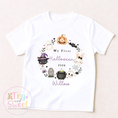 First Halloween Sleepsuit, Baby 1st Halloween Gift Idea, 1st Halloween Babygrow, Halloween Outfit for baby, Halloween costume