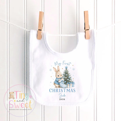 Personalised Babies First Christmas Sleepsuit, Babies 1st Xmas Gift Idea, Pyjamas, 1st Xmas Babygrow, Christmas Outfit for baby, Teddy