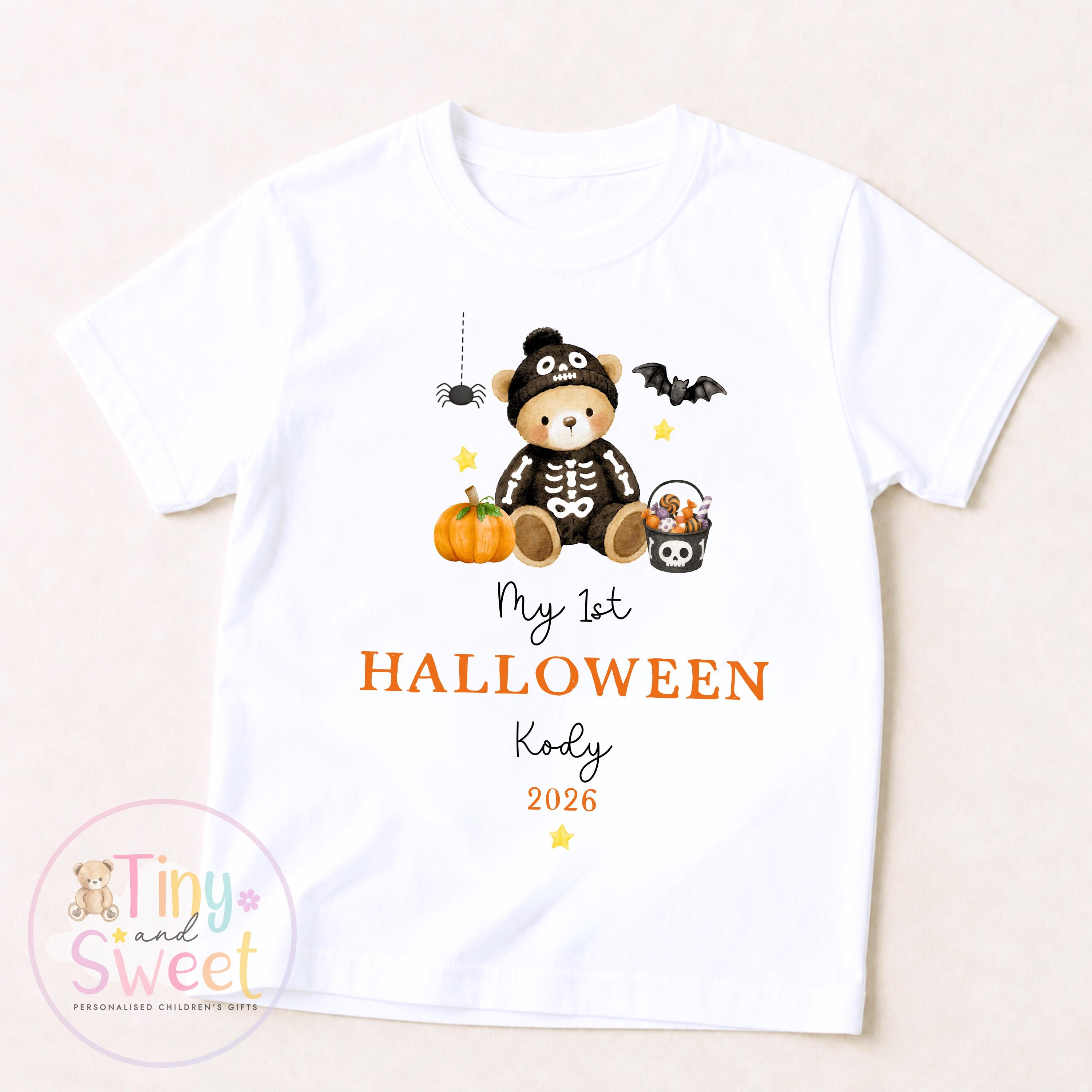 First Halloween Sleepsuit, Baby 1st Halloween Gift Idea, 1st Halloween Babygrow, Halloween Outfit for baby, Halloween costume