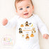 Personalised My First Halloween Sleepsuit – First Halloween –Baby’s 1st Halloween Outfit with Name – Custom Baby Grow – Halloween Baby Gift