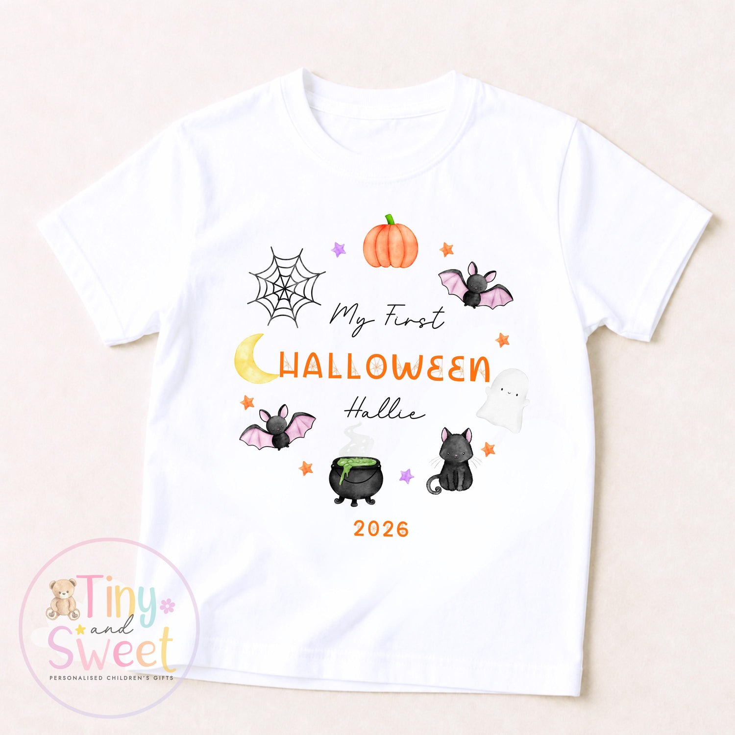 My First Halloween Sleepsuit, Baby Halloween, Baby 1st Halloween Gift, 1st Halloween Babygrow, Halloween Outfit for baby, Halloween costume