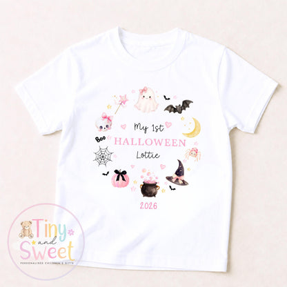 Personalised First Halloween Sleepsuit, Baby Halloween Outfit, Halloween Newborn Gift, First Halloween Babygrow, 1st Halloween Baby Gift