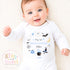 Personalised First Halloween Sleepsuit, Baby Halloween Outfit, Halloween Newborn Gift, First Halloween Babygrow, 1st Halloween Baby Gift