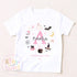 Personalised Halloween Sweatshirt or T Shirt for Kids, Halloween Top, Teddy T Shirt, Kids Halloween Outfits, Girls Halloween Gift