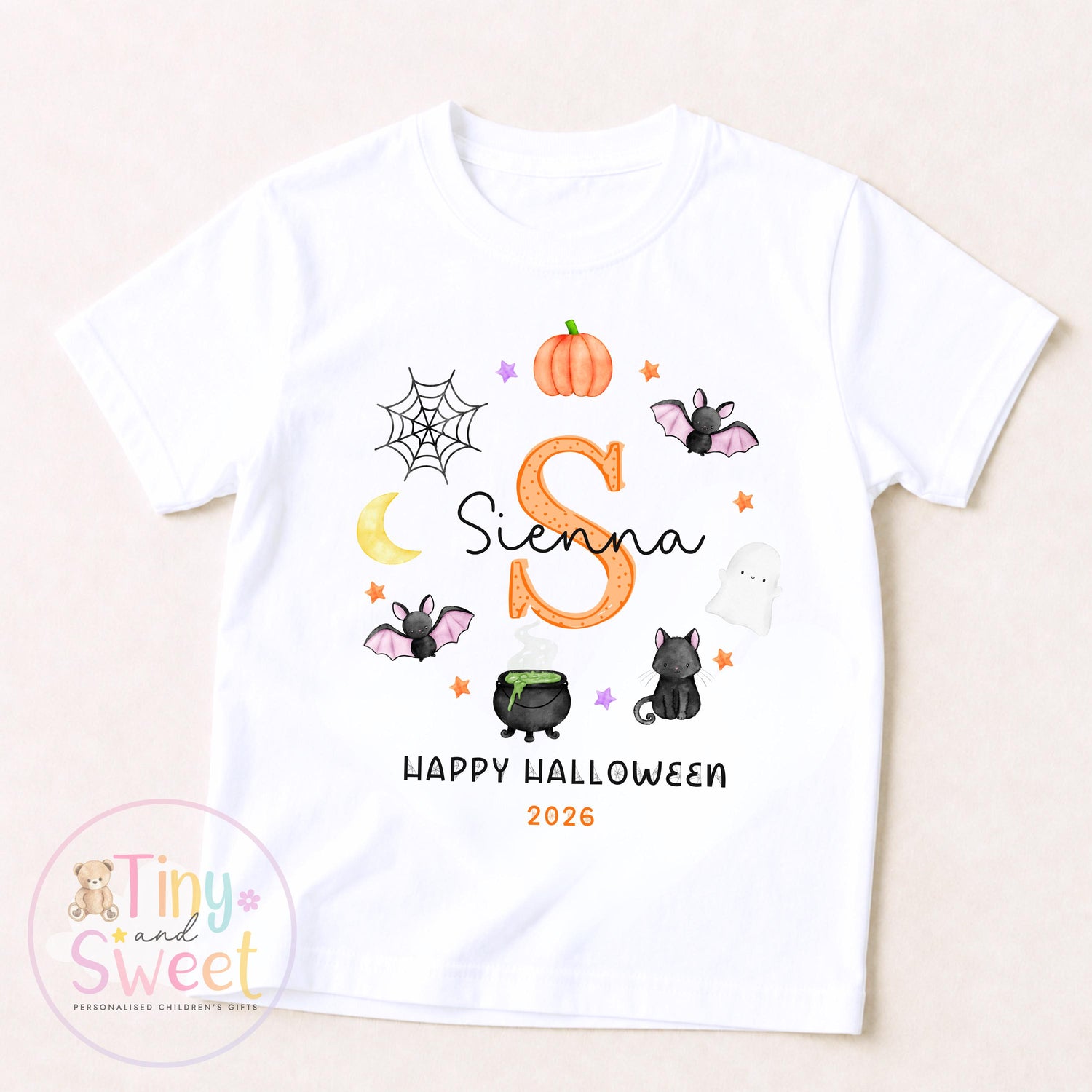 Personalised Halloween Sweatshirt or T Shirt for Kids, Halloween Top, Pumpkin T Shirt, Kids Halloween Outfits, Boys or Girls Halloween Gift
