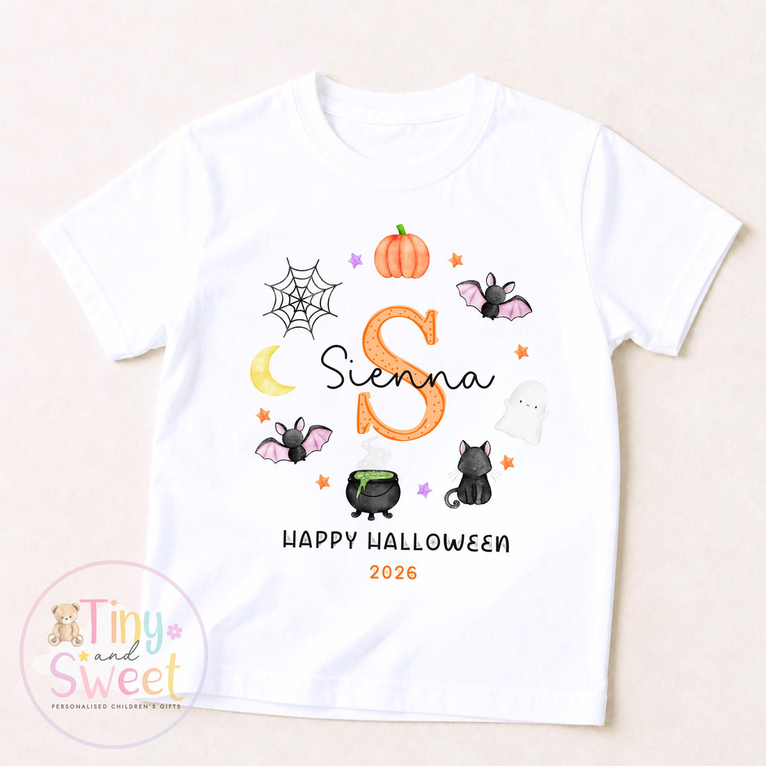 Personalised Halloween T Shirt or Sweatshirt for Kids, Halloween Top, Pumpkin T Shirt, Kids Halloween Outfits, Boys or Girls Halloween Gift
